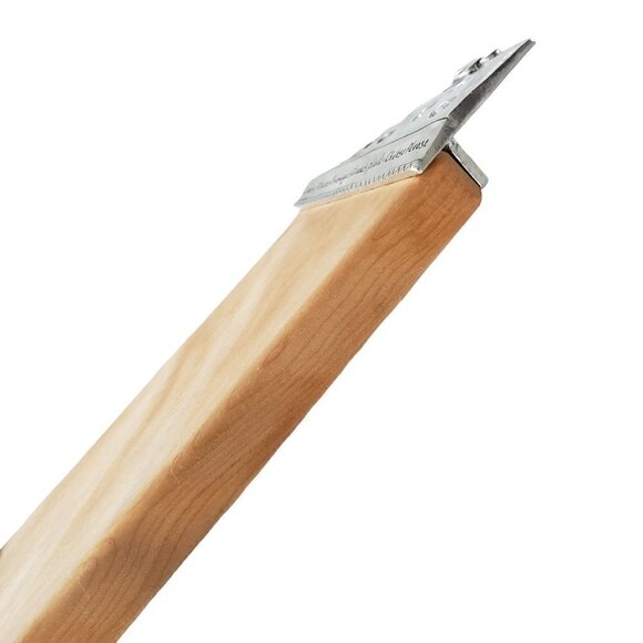 Thick Wood Mini Cheese Cutting Board or Serving Tray With Pewter Mouse - Picture 6 of 9